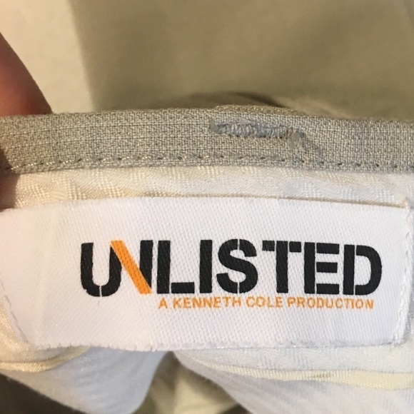 Unlisted by Kenneth Cole Women Tan Slacks 30 x 30 - Picture 7 of 8